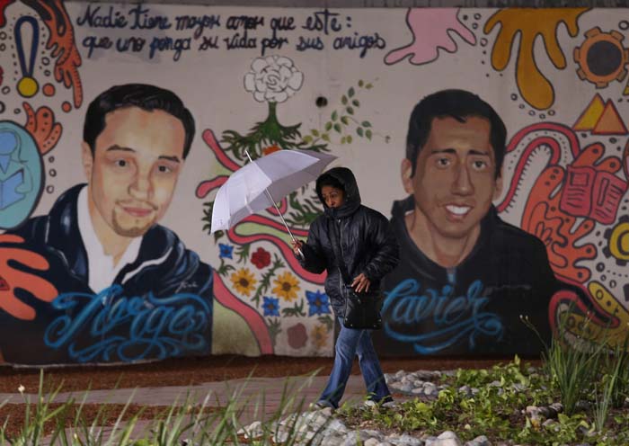 Los dos estudiantes fueron asesinados hace nueve años. Jorge López
