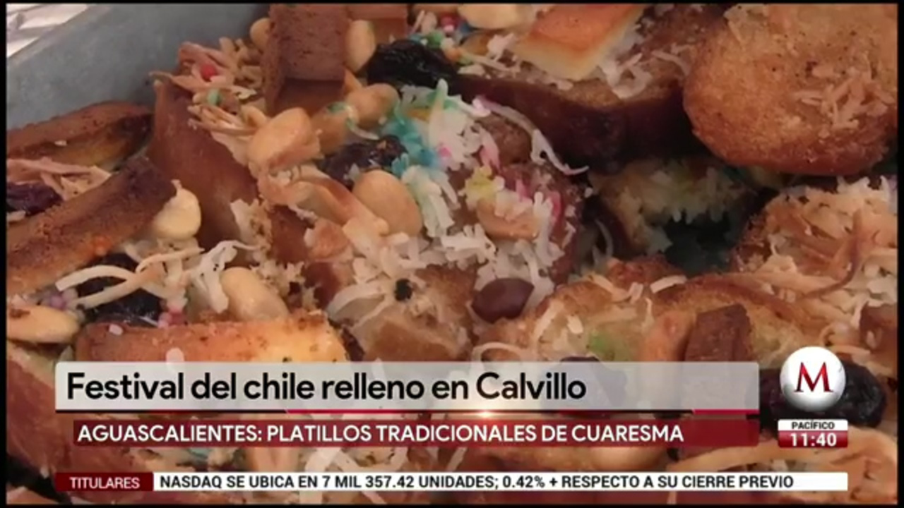 Festival del chile relleno en Calvillo Grupo Milenio