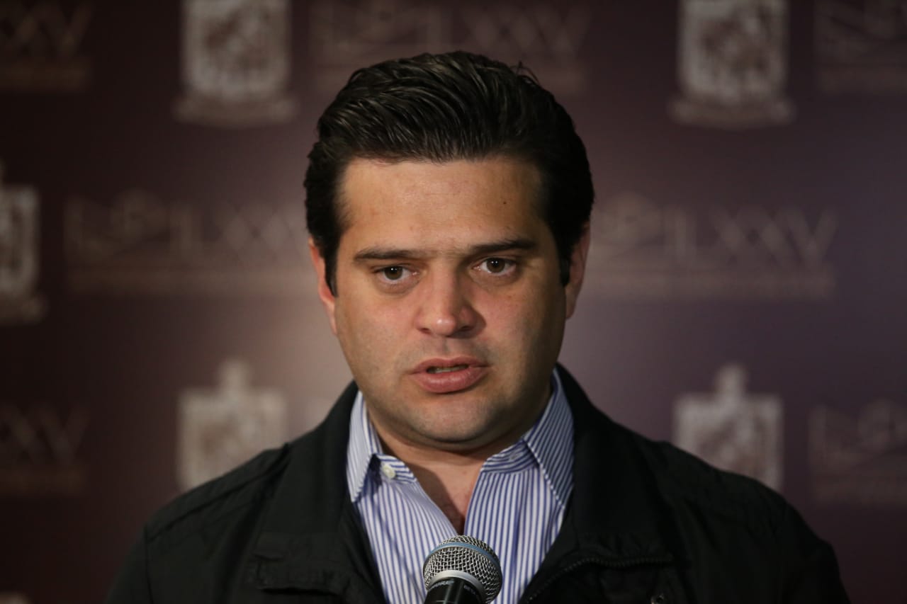 Francisco Cienfuegos, coordinador de la bancada del PRI en el congreso del Estado. Foto: Jorge López