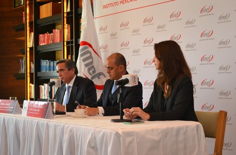 Presentación del reporte de perspectivas económicas del IMEF del mes de marzo (@IMEFOficial)