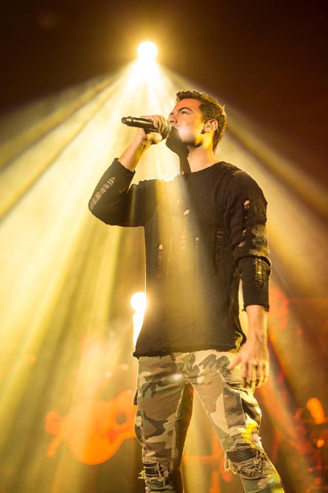 Carlos Rivera disfruta de una breve escala en Roma (Facebook)