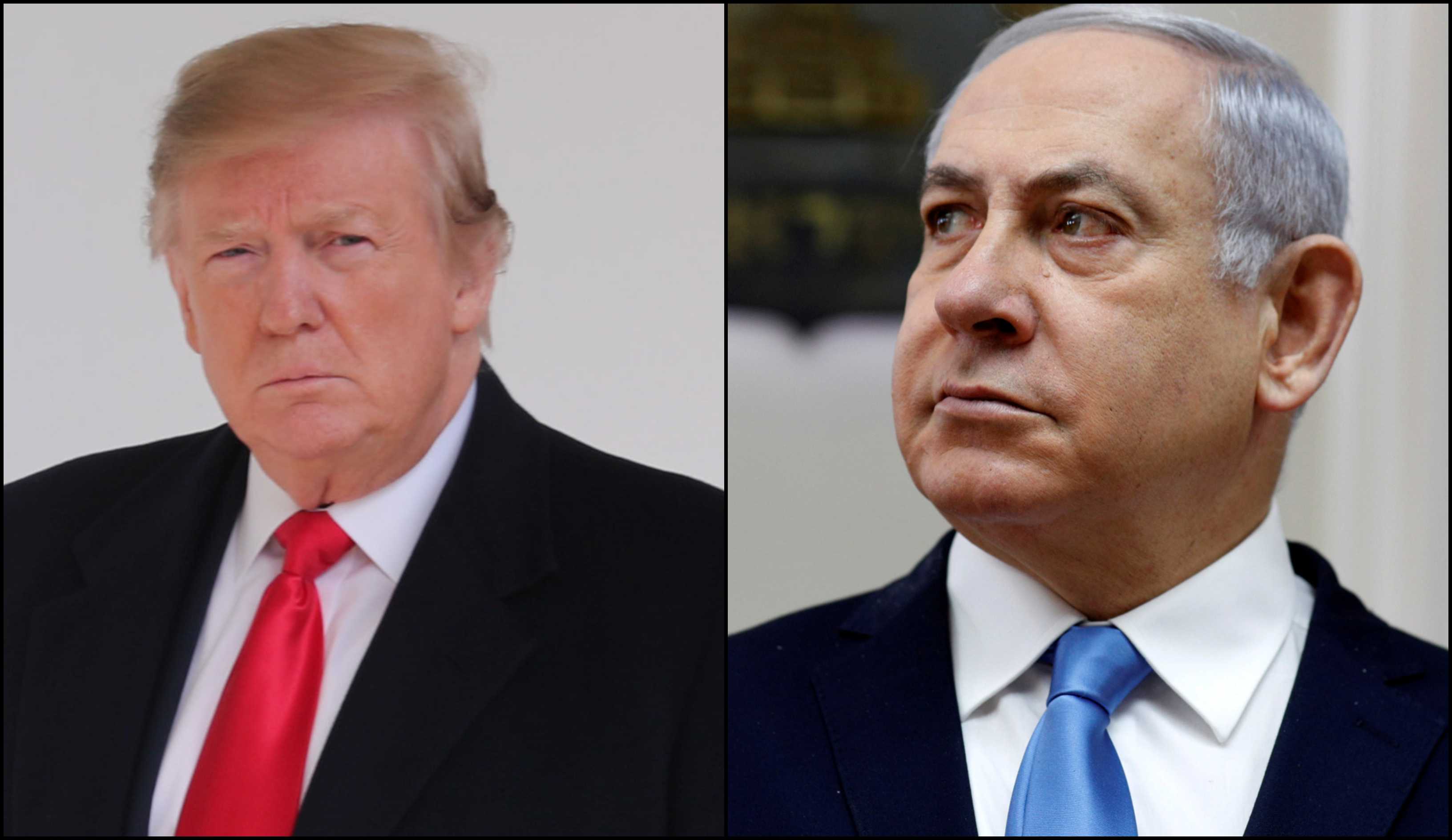 El presidente de Estados Unidos, Donald Trump, recibirá al primer ministro israelí, Benjamin Netanyahu. AFP