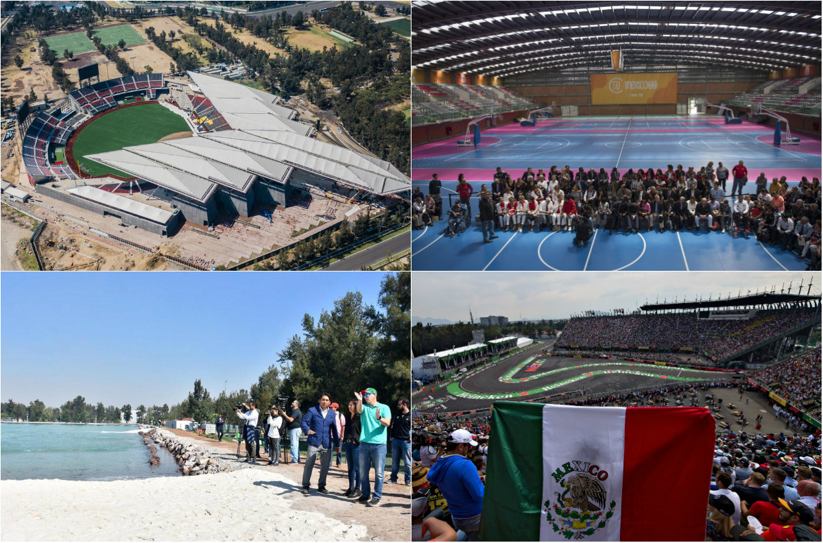 La renovada Ciudad de los Deportes (Mexsport / Indeporte / Twitter @postandfly)