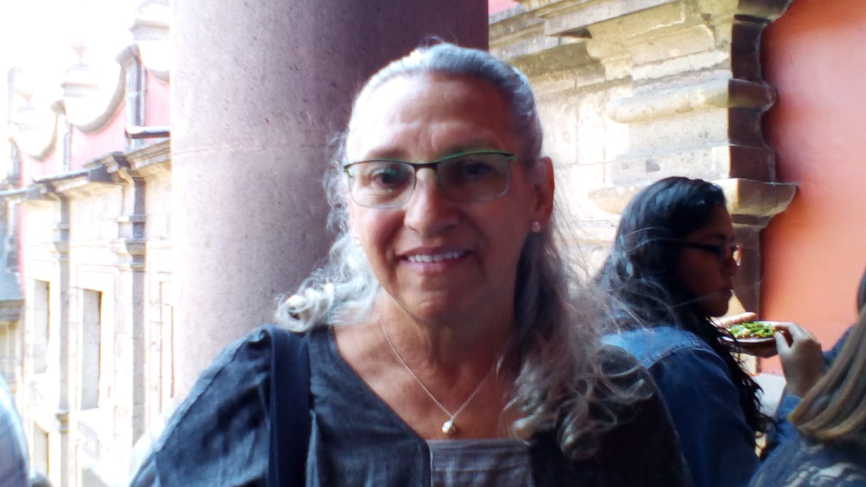 Rocío López de Juambelz de la Unidad de Posgrado de la Facultad de Arquitectura de la UNAM. (Elizabeth Hernández)