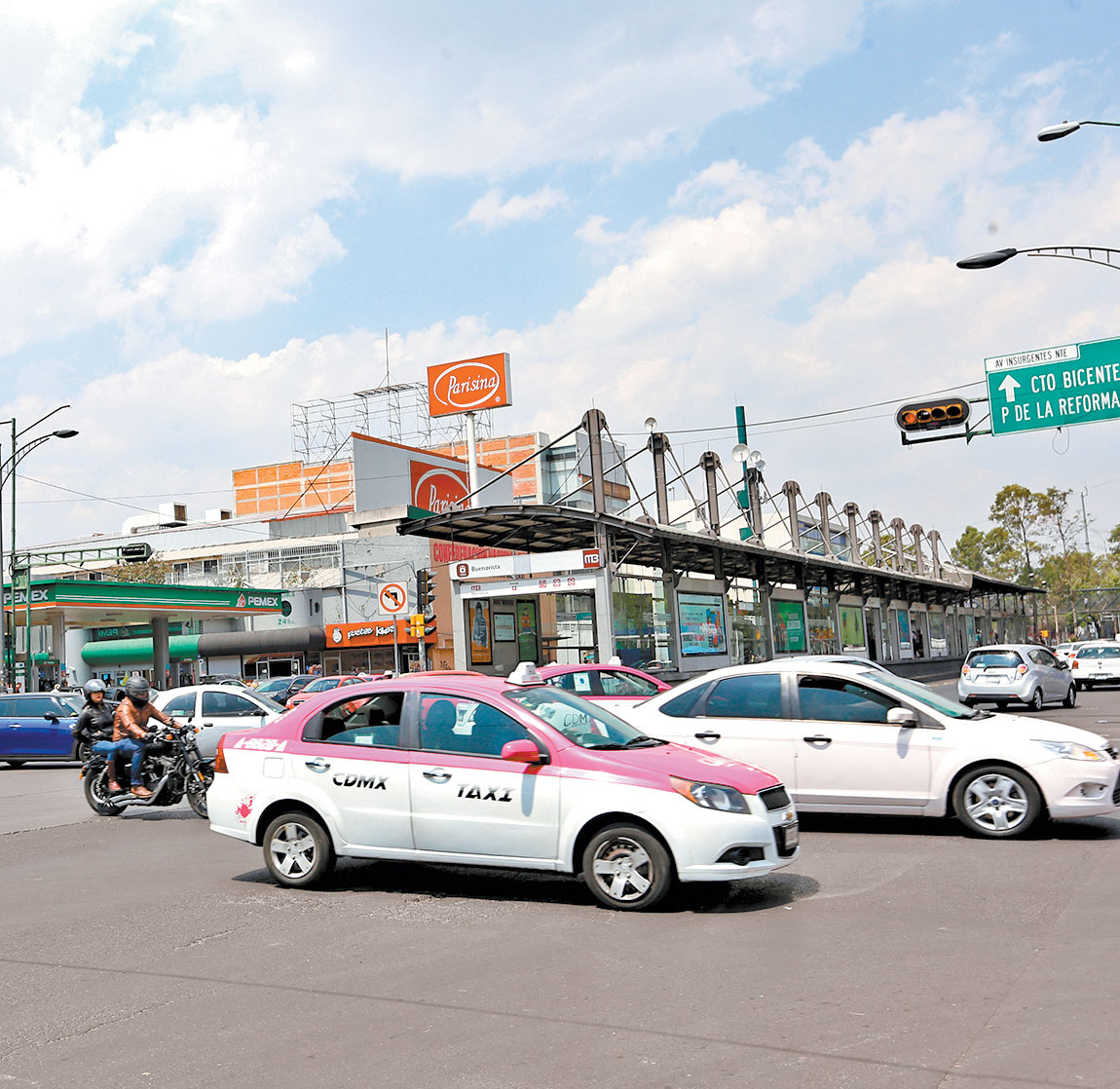 Los taxis quedan excluidos de las fotocívicas. (Nelly Salas)