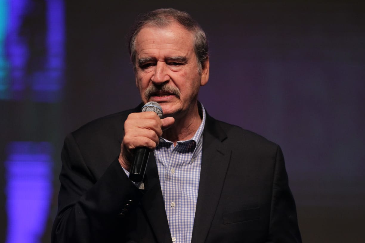 Vicente Fox Quesada, ex presidente de México (Foto: Jorge López).