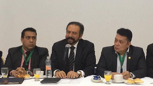 En conferencia de prensa expresó su indignación por estos hechos. (Jorge Almazán R.)