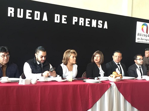 En conferencia de prensa repudió el "artero crimen" en contra de un regidor. (Alicia Rivera)