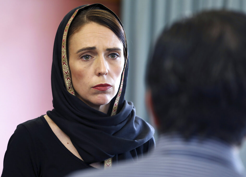 Jacinda Ardern remarcó que las puertas de su país se mantendrán abiertas como siempre para toda persona que respete los valores de tolerancia. AP