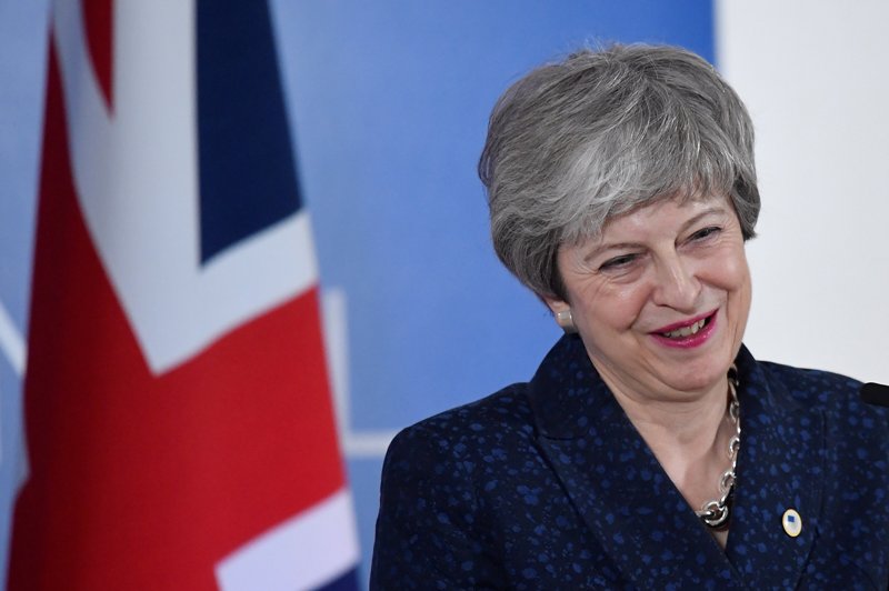 La primera ministra británica, Theresa May. (Reuters)