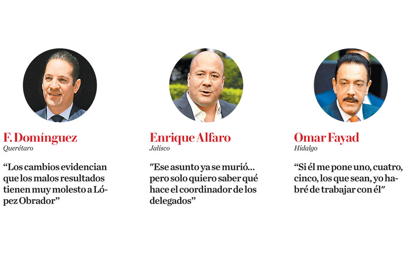Gobernadores apoyan creación de ‘minigabinetes’ para ‘superdelegados’. (Especial)