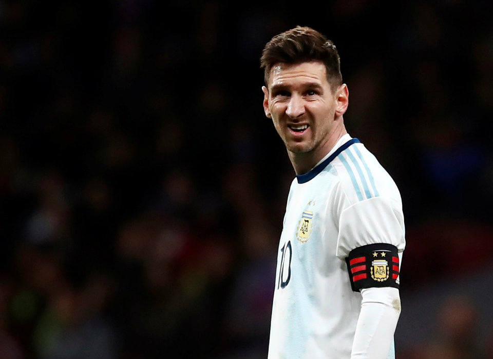 Lionel Messi con Argentina (Reuters)