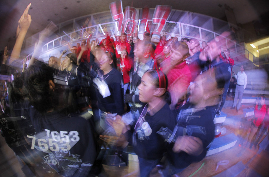 El equipo 4400 Cerbotics irá a la fase final en abril en Houston. (Manuel Guadarrama)