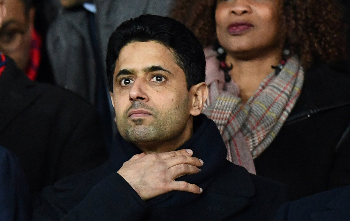 Nasser Al Khelaïfi, presidente del París Saint-Germain (AFP)