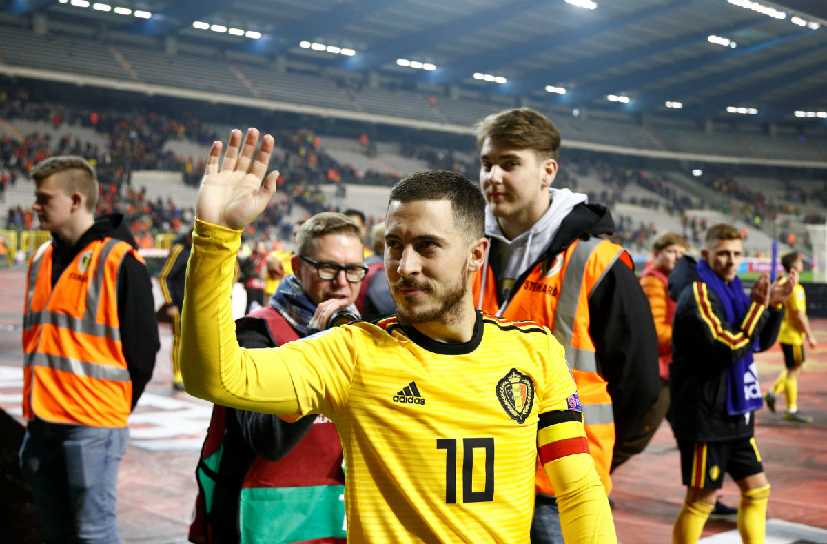 Eden Hazard, futbolista de Bélgica (Reuters)