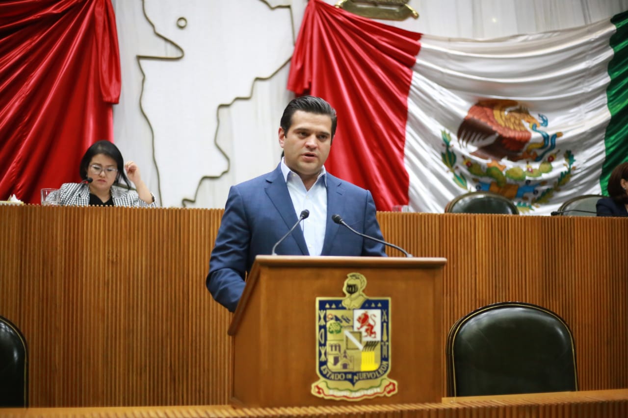 Francisco Cienfuegos, coordinador de la bancada del PRI en el Congreso Local (Foto: Orlando Maldonado).