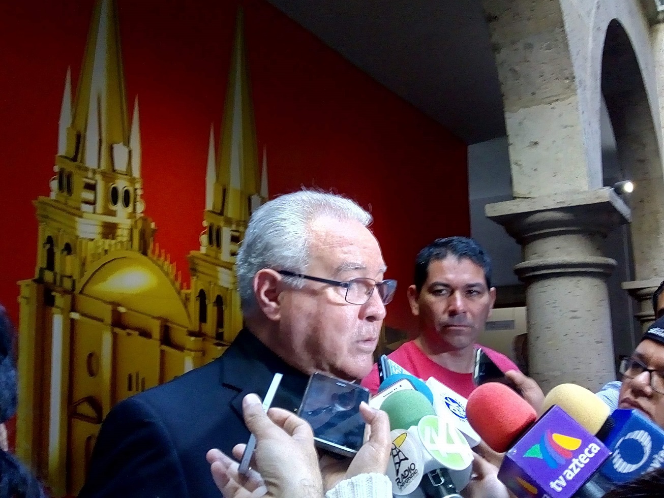 José Francisco Robles Ortega, condenó los asesinatos de tres uniformados. (Jorge Martínez)