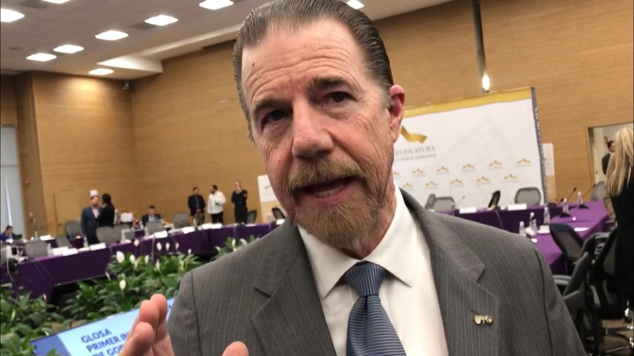 Secretario del Migrante y Enlace Internacional, Juan Hernández (Carlos Olvera)
