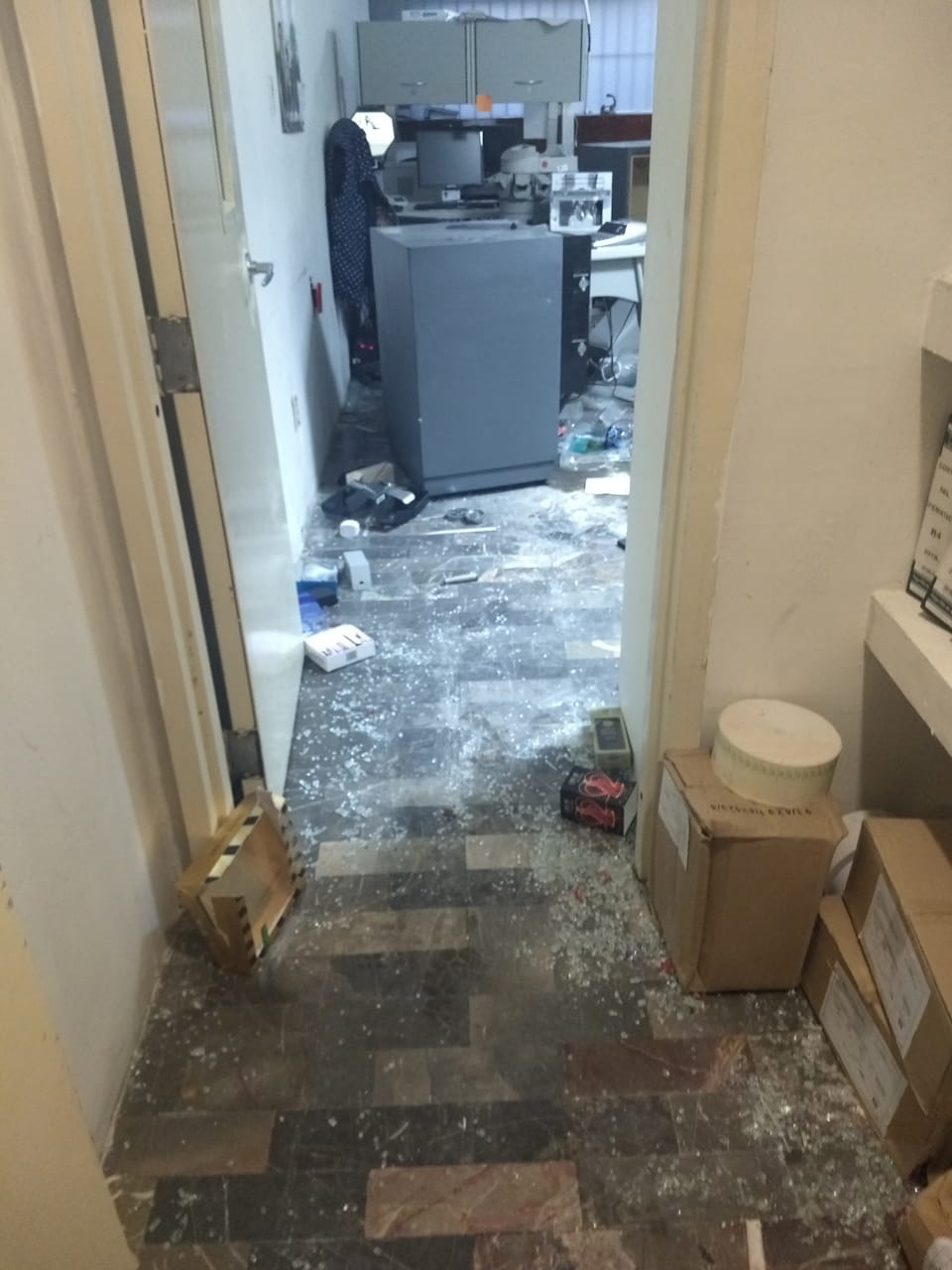 El edificio se encuentra a metros del Palacio de Gobierno de Tabasco. (Muriel Arroyo)