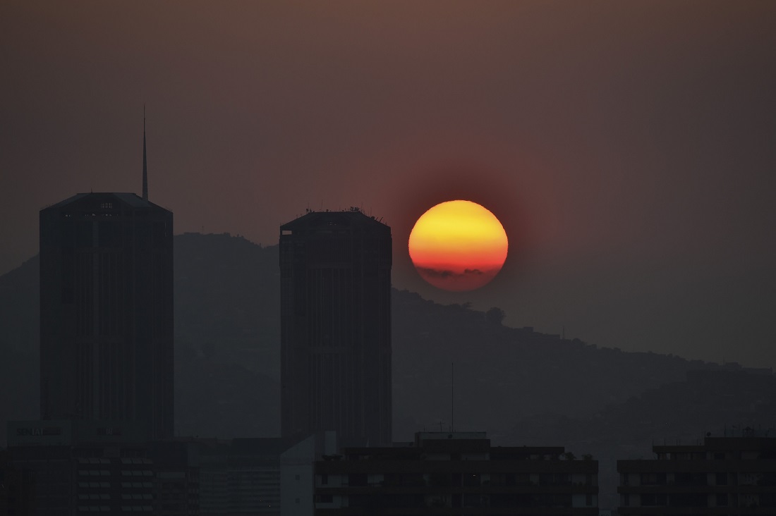 El apagón afectó por cinco horas a la capital venezolana.(AFP)