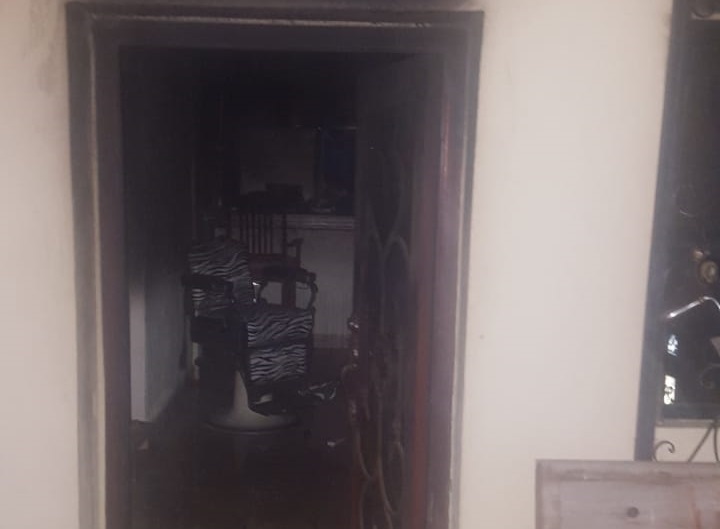 El incendio provocó grandes daños materiales, pero no hubo lesionados (Foto: Especial).