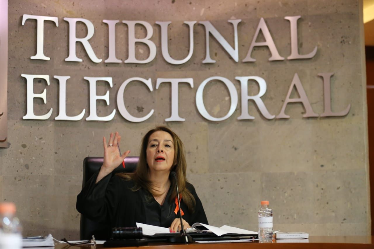 María Luisa Oviedo Quezada, magistrada del TEEH. (Jorge Sánchez)