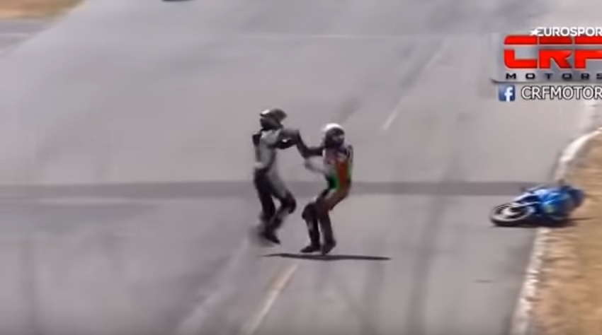 Pelea de motociclistas (Especial)