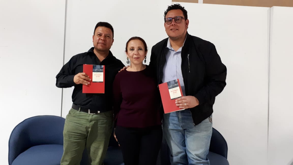 Presentación del libro "Los segundos y los días, breviario sobre el temblor” de Eznia Verduchi. (Elizabeth Hernández)