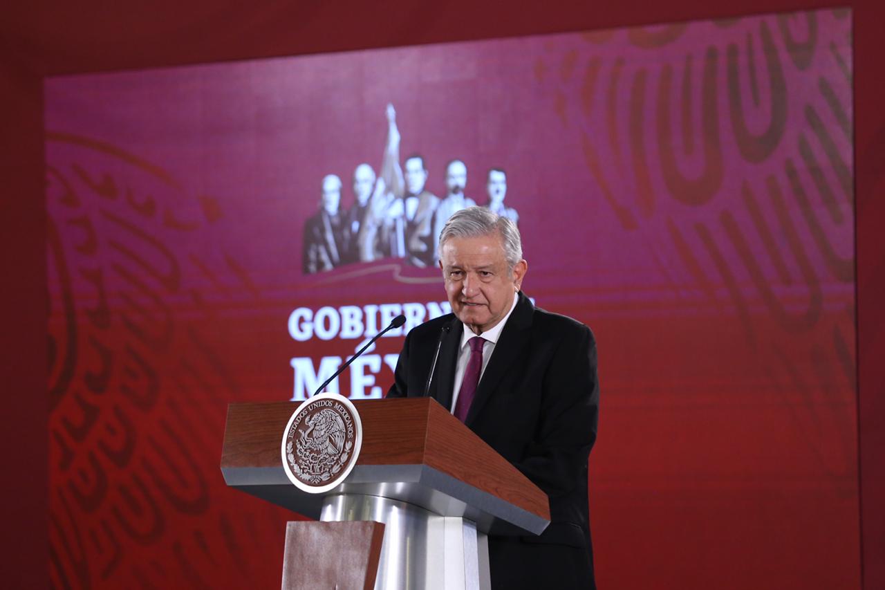 El Presidente informó que el evento se canceló por "cuestiones de tiempo". (Nelly Salas)