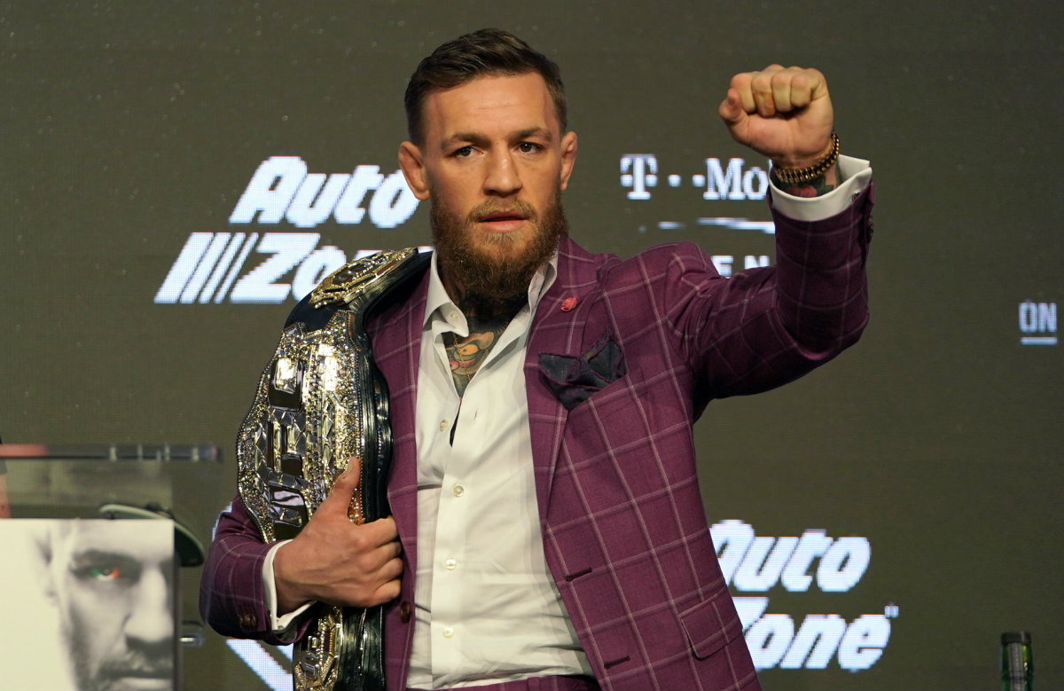Conor McGregor, peleador irlandés (AFP)