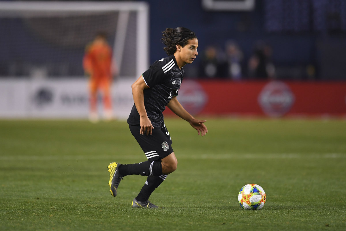Diego Lainez durante el partido México vs Chile de Fecha FIFA (Mexsport)