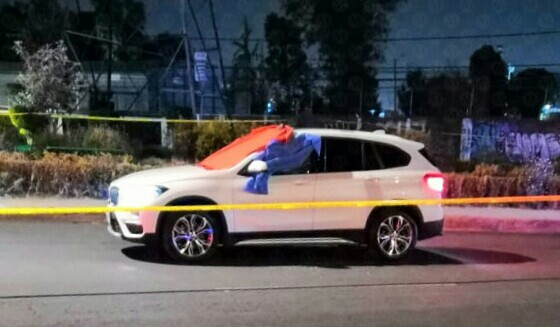 El conductor recibió un disparo. (Jorge Becerril)