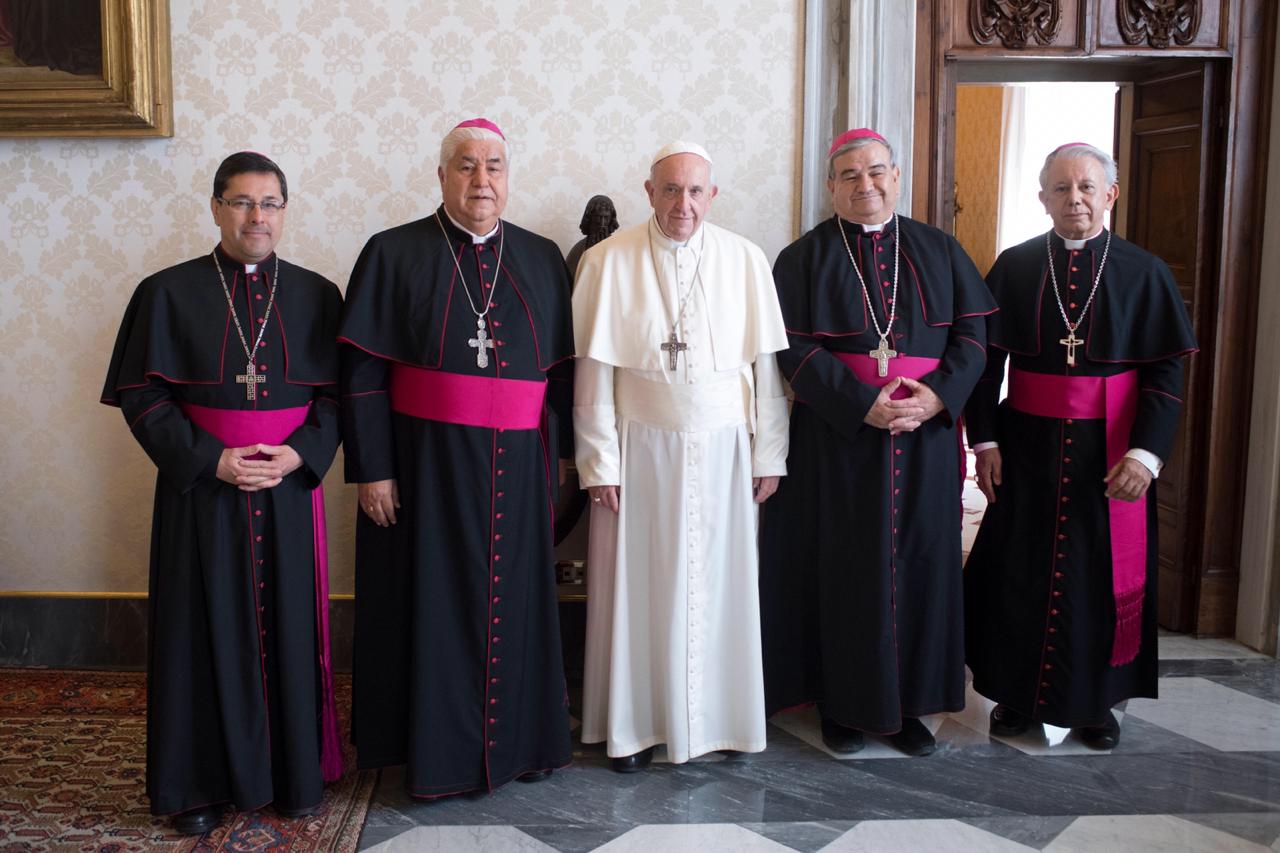 Miembros del Episcopado Mexicano invitaron en marzo al Papa para que viniera a México. (Especial)