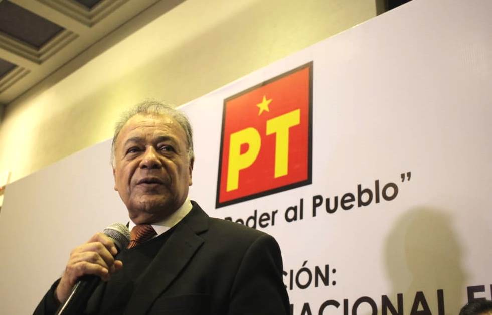 Alberto Anaya, dirigente Nacional del PT (Miguel Romero)