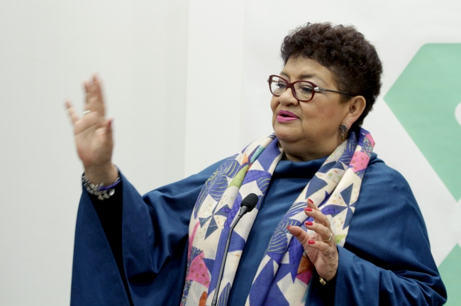 Ernestina Godoy informó que ha recibido cuatro denuncias formales por extorsión. (Notimex)