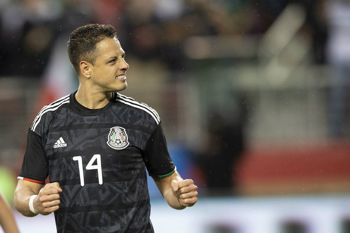 Javier 'Chicharito' Hernández, delantero de la selección mexicana (Imago7)