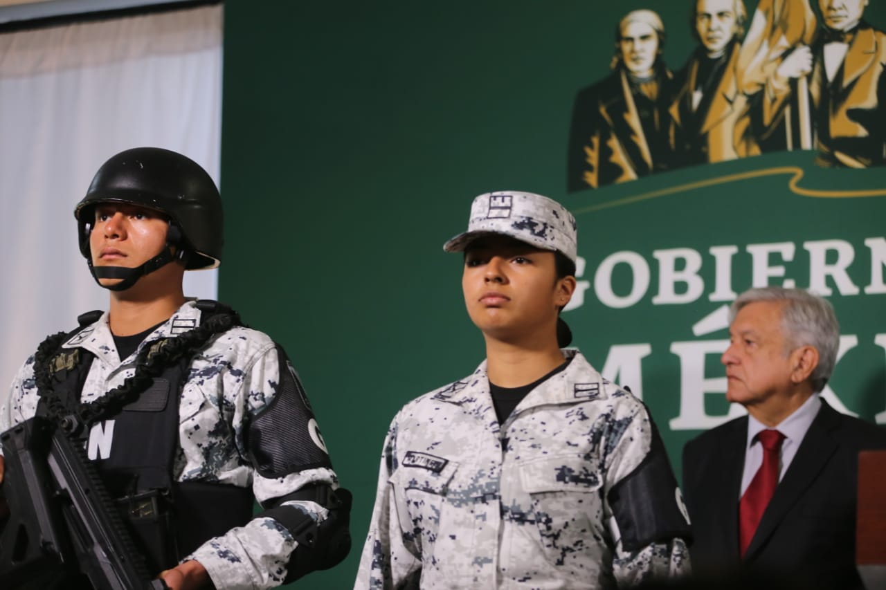 El gobierno federal confirmó el despliegue de 6 mil elementos de la Guardia Nacional en la frontera sur del país (Javier Ríos)