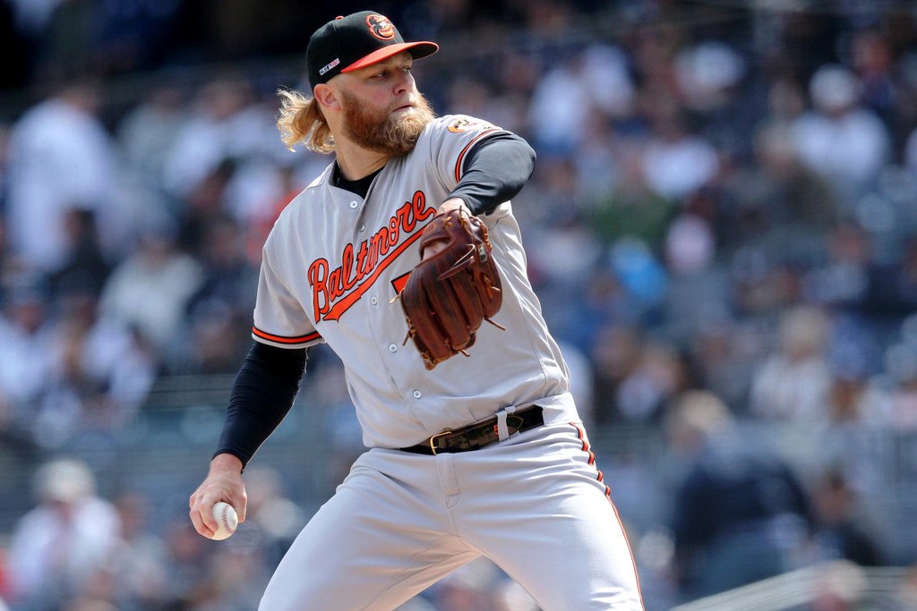 Andrew Cashner, pitcher de los Orioles (Reuters)