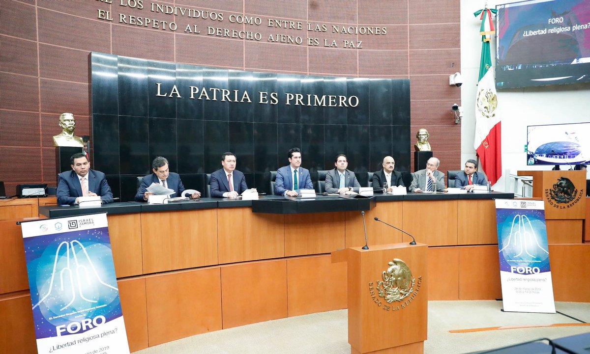 Foro ¿Libertad religiosa plena? realizado en el Senado (@senadomexicano)