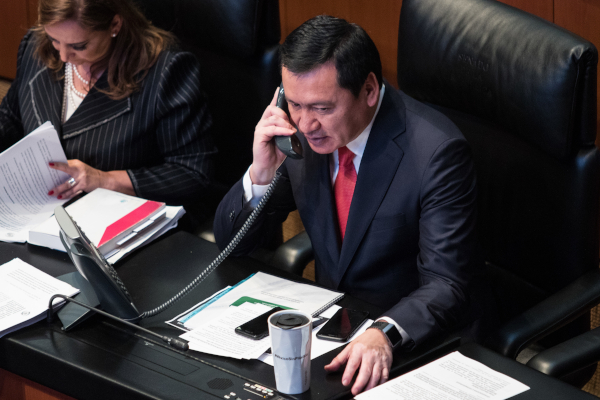 Miguel Ángel Osorio Chong, coordinador del PRI, dijo que no siempre ser honesto, habla de tener capacidad. |Cuartoscuro