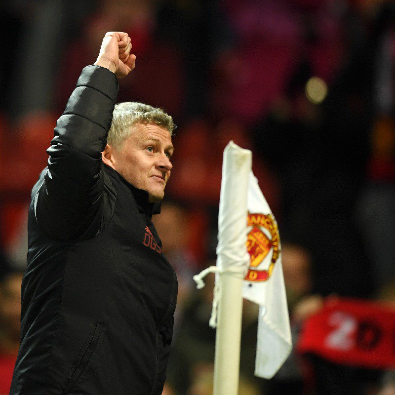 Ole Gunnar Solskjaer (Twiter @ManUtd)