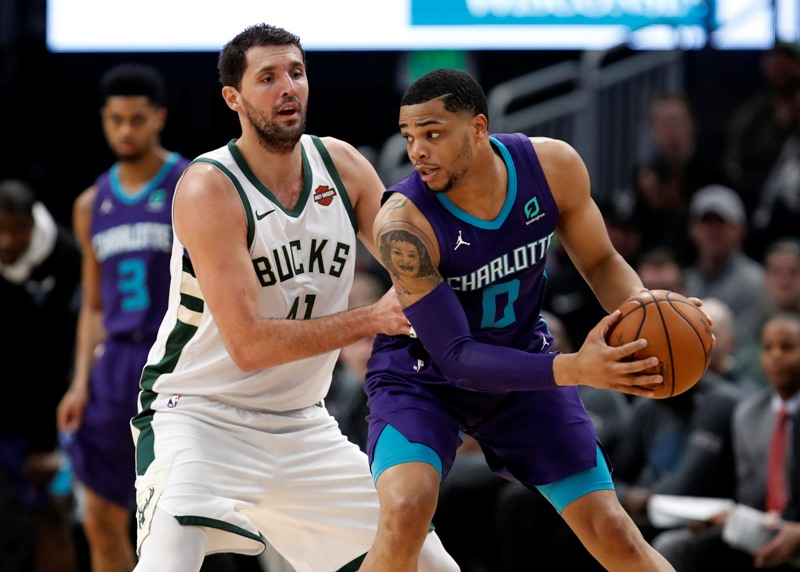 Charlotte Hornets vs Milwaukee Bucks NBA (Reuters)