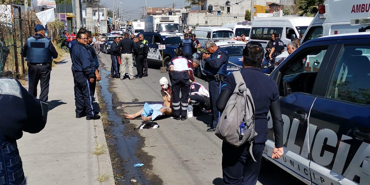“El Chiquilín", un adicto de la zona, la hirió sin motivo con uña machete en la cabeza y huyó hacia un desfiladero  (Andrés Sánchez)
