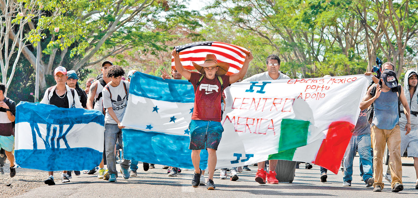 Migrantes rumbo a EU. (Cuartoscuro)