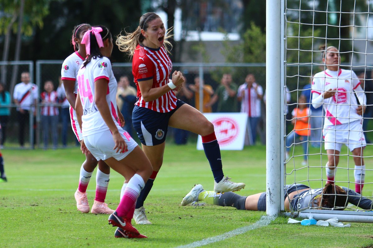 Chivas femenil ha teneido una baja en su producción ofensiva en este Clausura 2019 (Tomada de Twitter @Chivasfemenil).