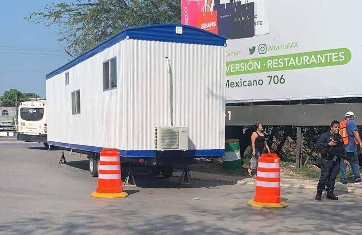 Filtro de seguridad en la colonia El Moralillo.