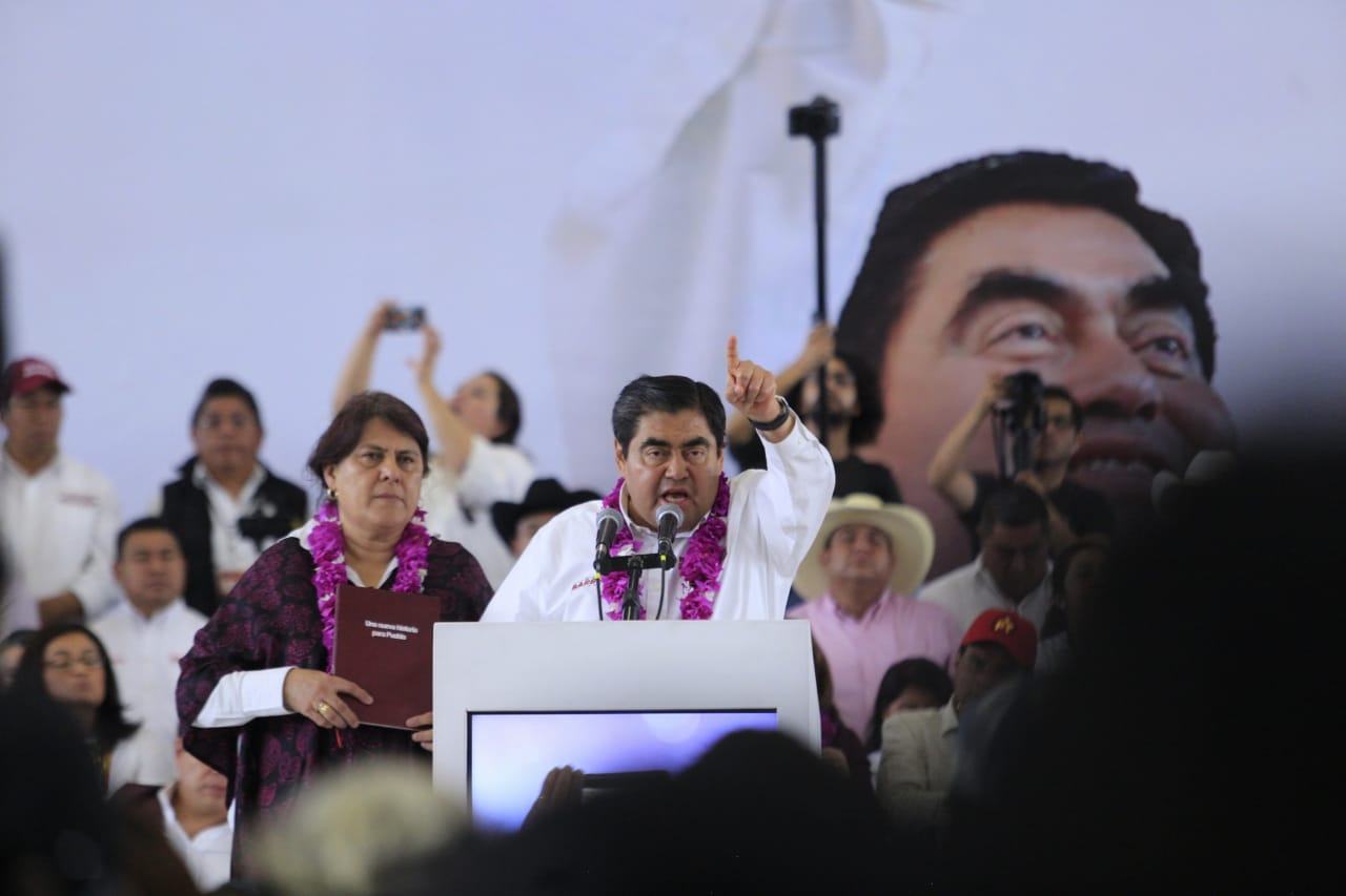 Barbosa Huerta dijo que la suya será una campaña buscando la reconciliación (Andrés Lobato)
