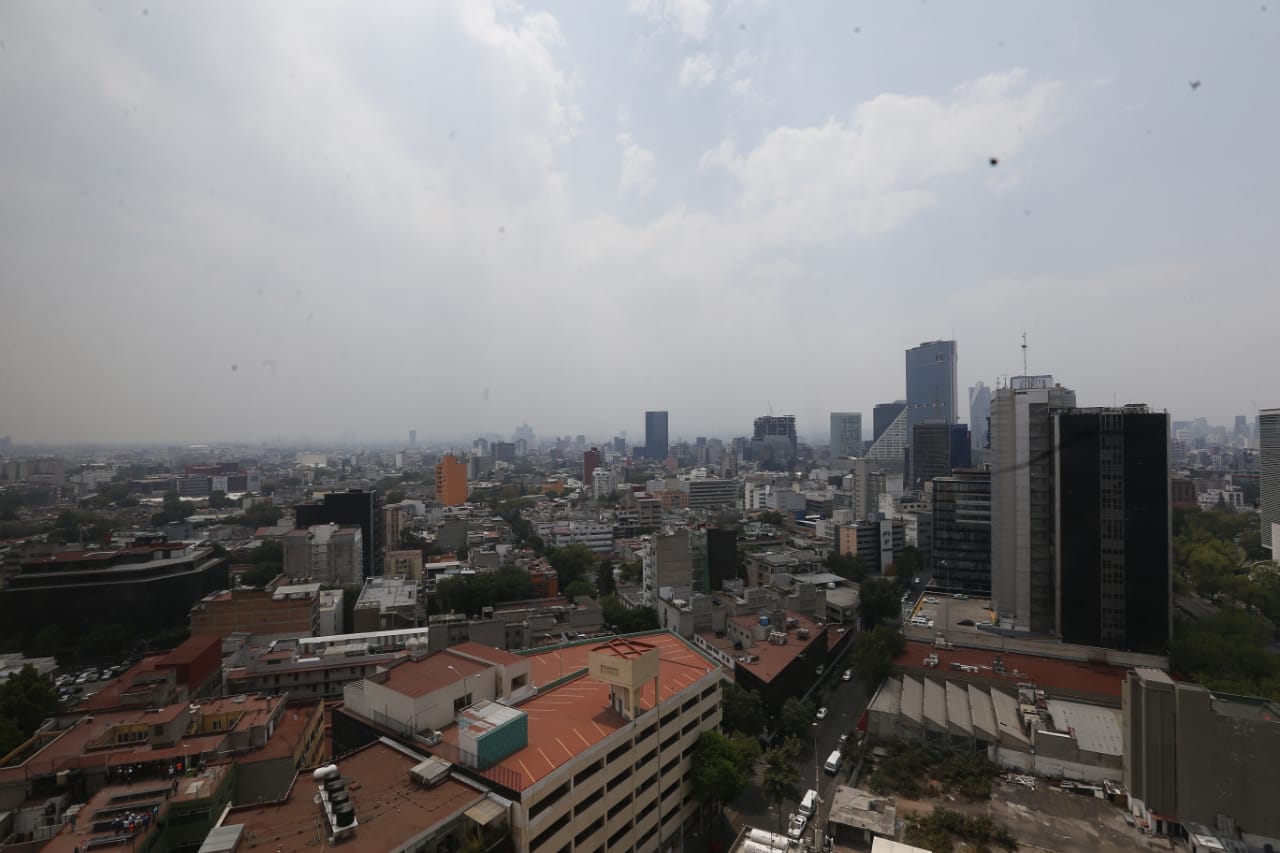 La calidad del aire en el Valle de México continúa siendo mala, informó la Came. (Héctor Téllez | Milenio)