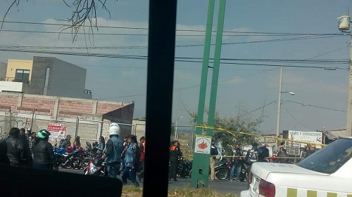 El accidente ocurrió esta mañana. (Especial)