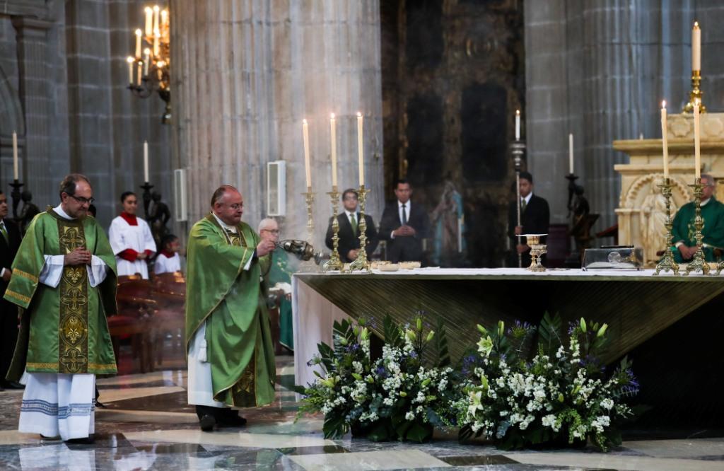 Homilía realizada en la Catedral Metropolitana en la Ciudad de México (Cuartoscuro)